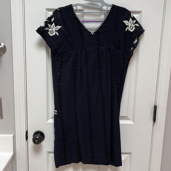 Lucky Brand black embroidered dress, Size XS - Picture 4 of 5
